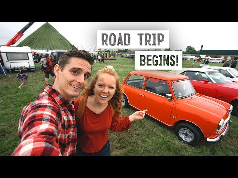 European Road Trip BEGINS! - Vintage Car / Airplane Festival (Brussels to Diest, Belgium)