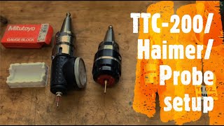Tool setter/ Haimer/ Wireless probe setup