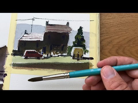 How to Create Depth in Watercolor Painting