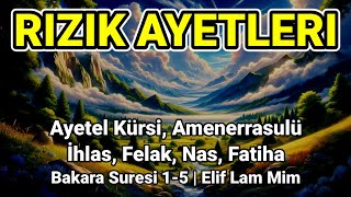Bakara Suresi 1-5 | Elif Lam Mim, Ayetel Kürsi, Amenerrasulü, İhlas, Felak, Nas, Fatiha, Rızık Ayet