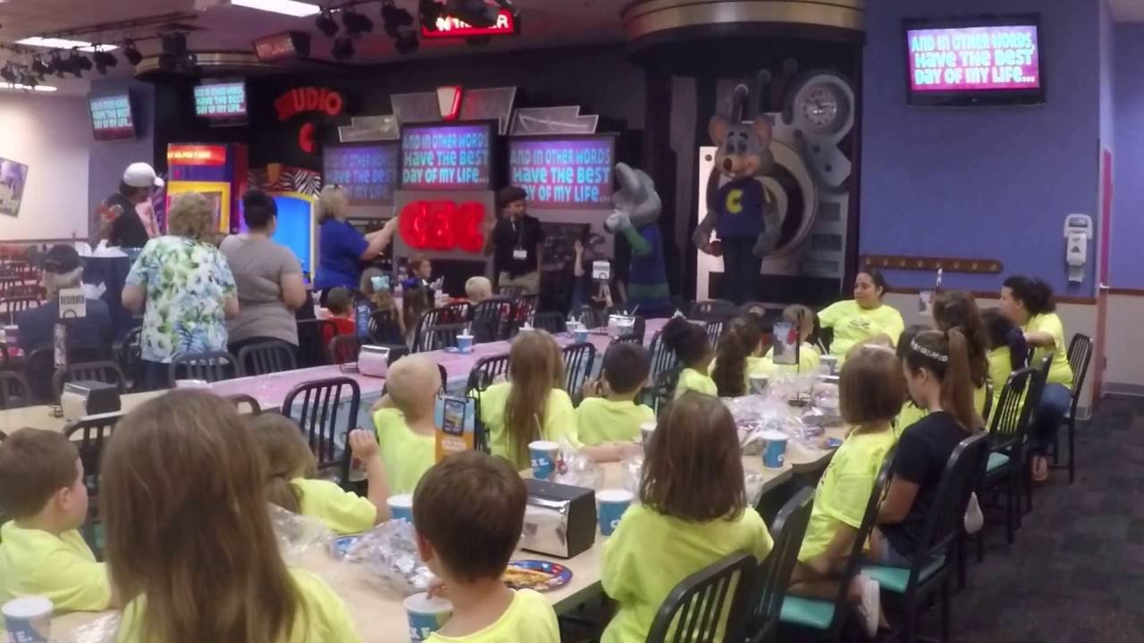 Chuck E Cheese Birthday Star Promise