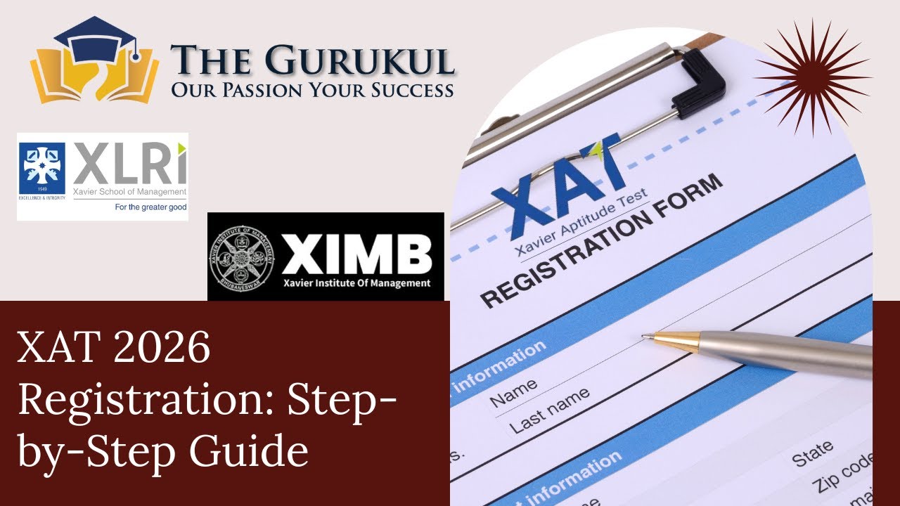 XAT 2026 Registration Guide: Step-by-Step Form Fill + Exclusive Day 1 ...