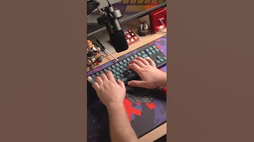 Chosfox DD Switch Stock Soundtest in Hira70 #customkeyboard #asmr #soundtest #mechanicalkeyboard