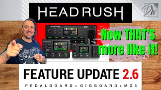 HeadRush Firmware Update 2.6 - This Is What We've Been Waiting For
