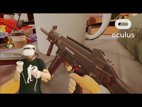 Contractors is Call of Duty VR - Modern Warfare UMP45 SMG Gameplay 