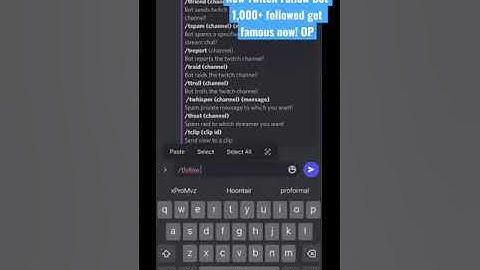 Free Twitch Follow Bot NO DOWNLOAD
