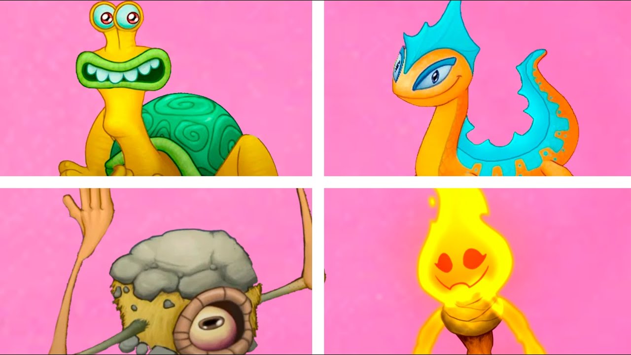 New Candy Island All Unique Monsters YouTube