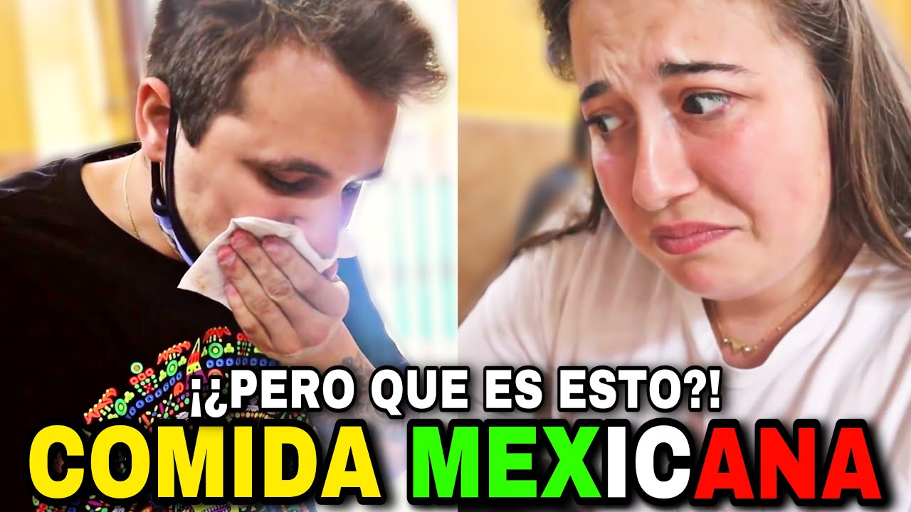 PROBANDO COMIDA MEXICANA EN MÉXICO 🇲🇽 POR PRIMERA VEZ 🔥 **esto es demasiado**