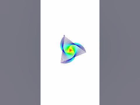 Amazing Geometric Graphics Pattern using Python turtle 🐢 #python #viral ...