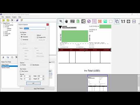 LEADTOOLS Reconocimiento Formularios - YouTube