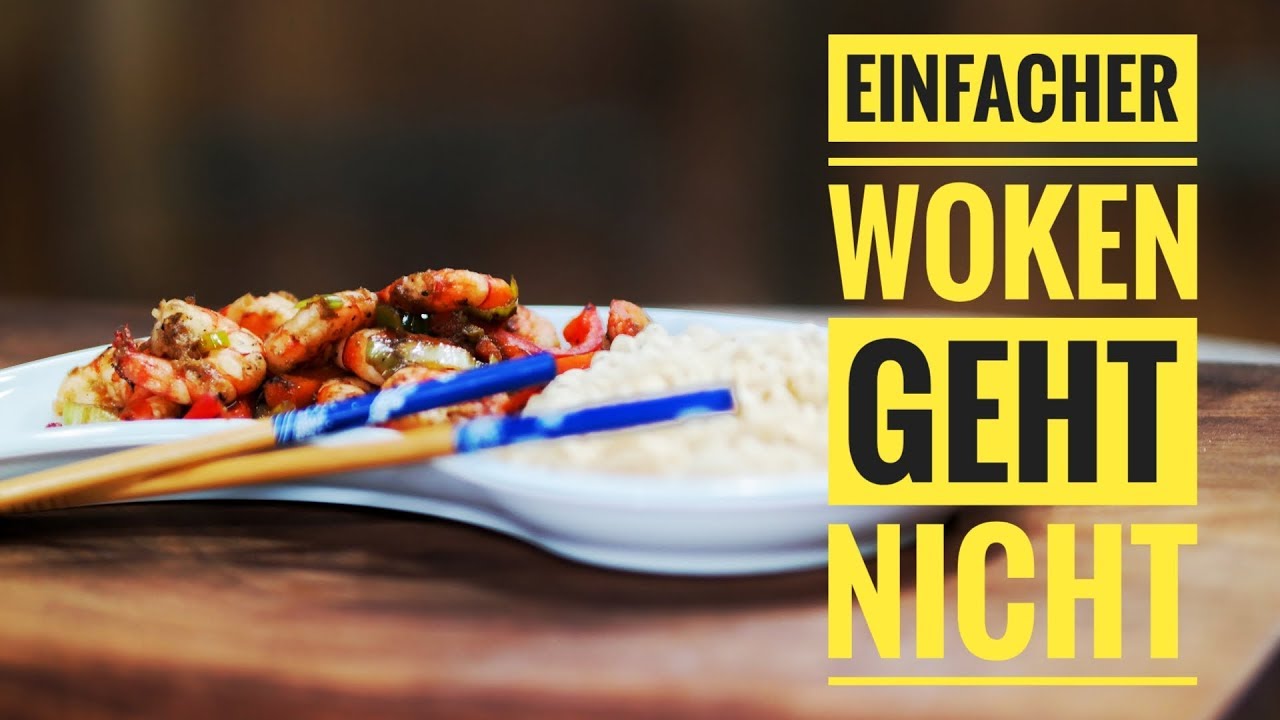 INGWER GARNELEN aus dem Wok | Perfektes Rezept für Wok Einsteiger | Grill & Chill / BBQ & Lifestyle