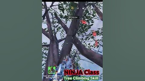 Tree Climbing Skills Ninja Class by DMIndia BR CODm