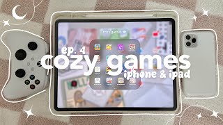 cozy games for ios 🧸☁️ | 9 cute & comfy aesthetic mobile games for iphone & ipad.