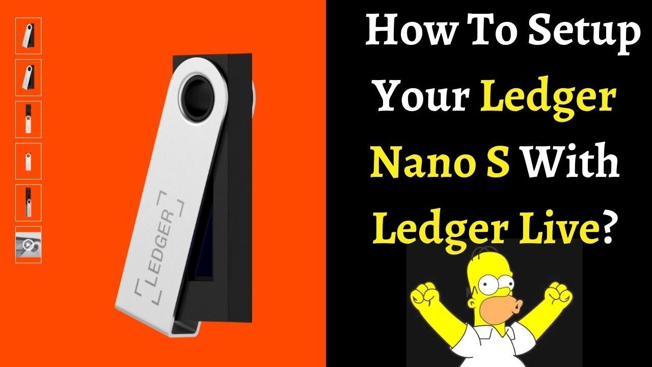 How To Setup Your Ledger Nano S With Ledger Live? - YouTube