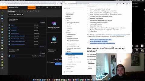 Intro to Cosmos DB Security for MongoDB API
