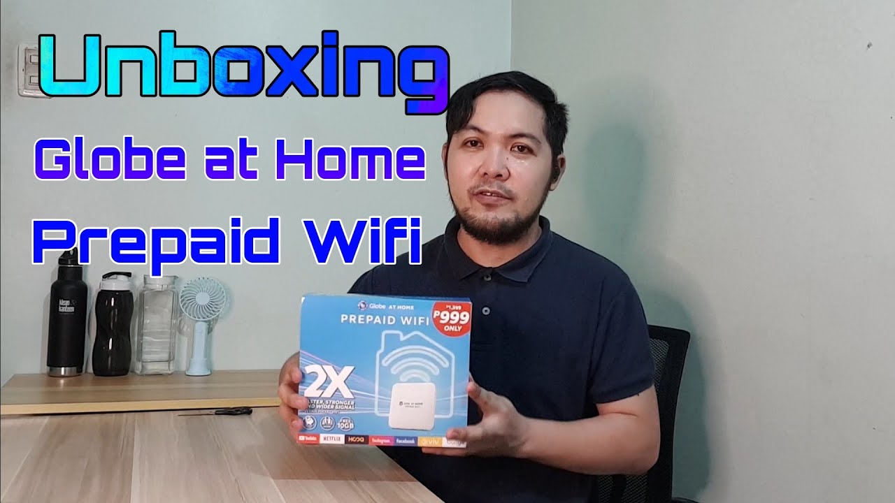 Unboxing Globe at Home Prepaid Wifi - YouTube