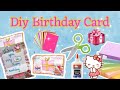 Diy Cute Beautiful And Easy Birthday Card | AMBICA'S ART FILE