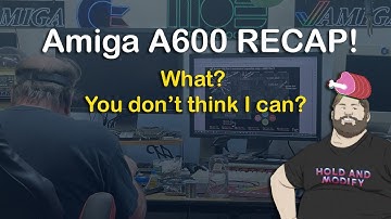 Amiga A600 RECAP. Something’s Not Right…