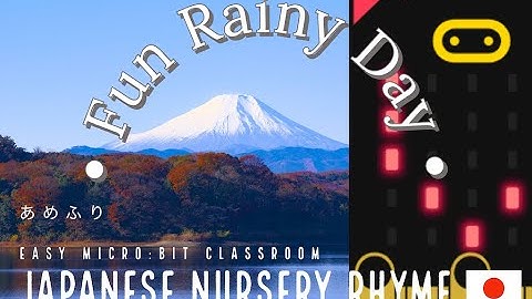 【Japanese Kids Song: 017】 Fun Rainy Day (my video no.483)