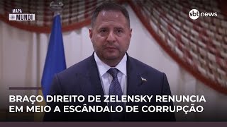Video negociador-do-plano-de-paz-na-ucrania-renuncia-apos-buscas-por-corrupcao-mapa-mundi