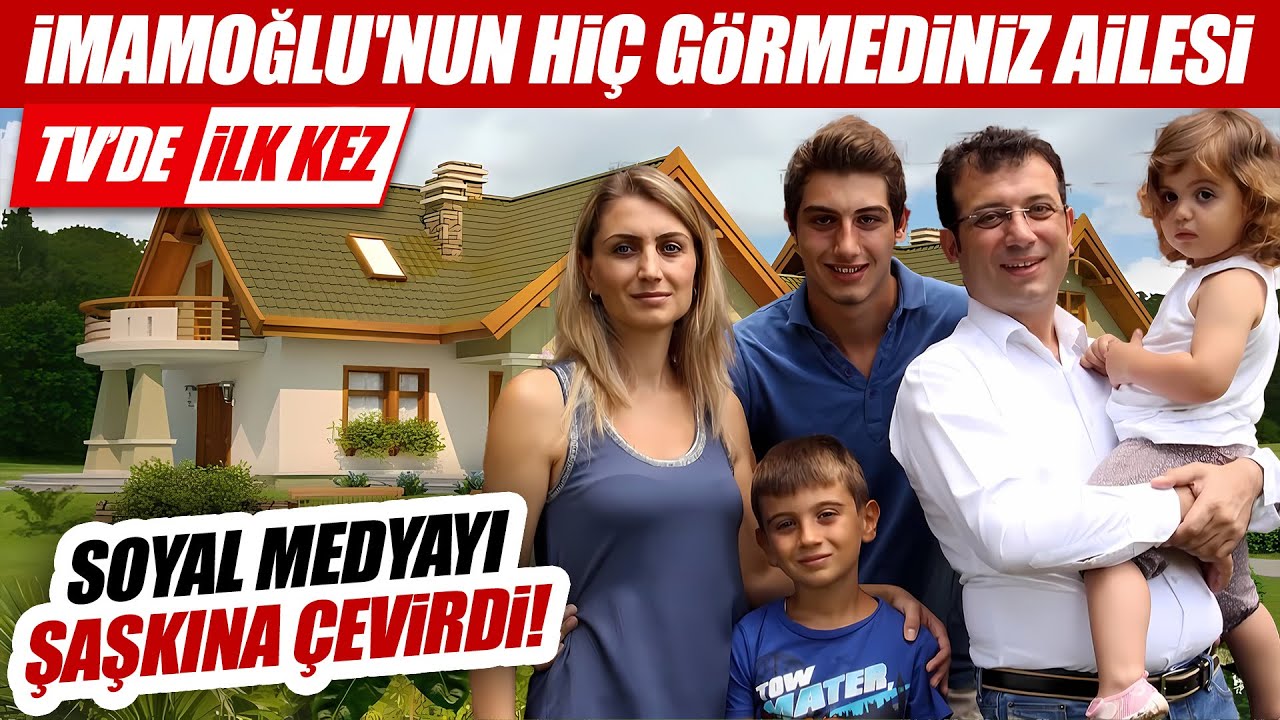 Ekrem İmamoğlu'nun Hiç görmediğiniz Ailesi! Sosyal Medyayı Şaşkına Çevirdi!