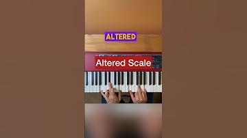 What is the Altered Scale? #chordprogression #musictheory #reharmonization #pianotutorial