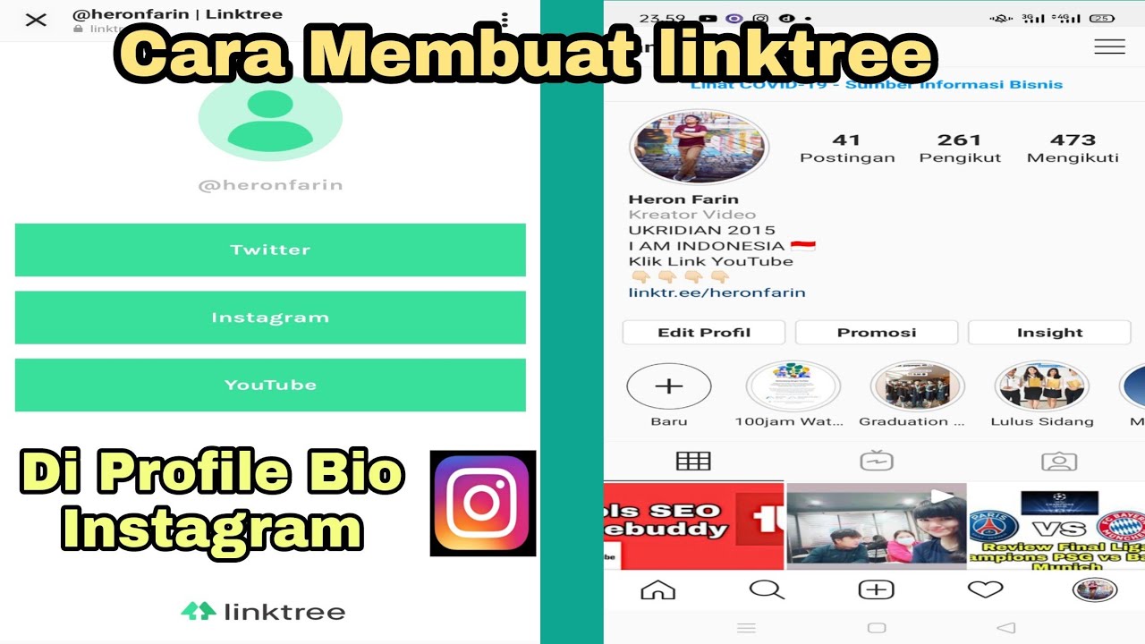 Cara Membuat Linktree - Tutorial 