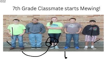 The School Daily Object Show 2: 7th Grade Classmate starts Mewing!
