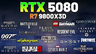 RTX 5080 + RYZEN 7 9800X3D - Test in 18 Games screenshot 5