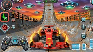 Formula Car Mega Ramp Impossible Driver - Mega Ramp Car Stunt Master Simulator - Android Gameplay 🔥 screenshot 5