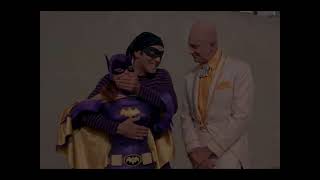 Batgirl Captured - Bound and Gagged in the Clutches of Egg-Head!