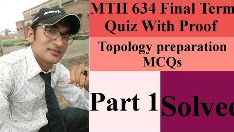 mth634 final term quiz solution Part 1//mth634 final trm important quiz// mth634 final term mcqs