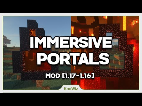 Immersive Portals - Présentation de mods Minecraft 1.17 [FR]