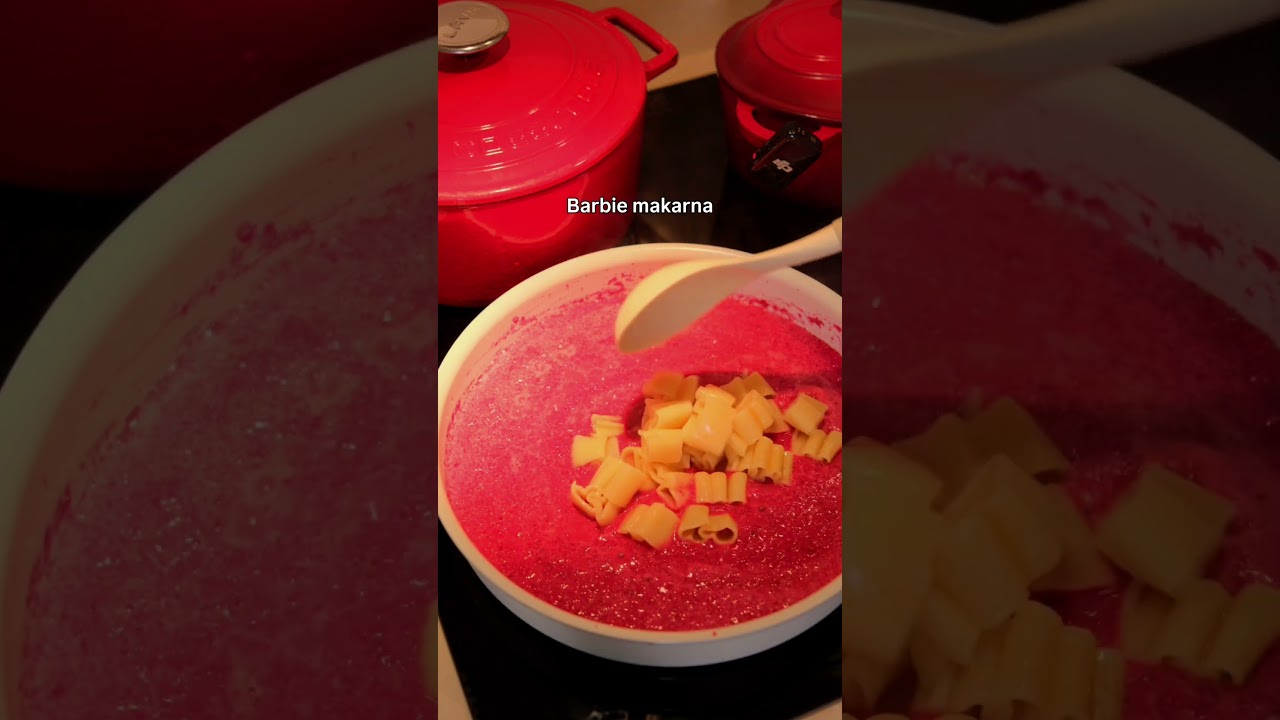 BARBİE MAKARNASI YAPTIM !! #yemektarifleri #pratiktarifler #tarif #food #shortsfeed #shortsvideo BARBİE MAKARNASI YAPTIM !! #yemektarifleri #pratiktarifler #tarif #food #shortsfeed #shortsvideo