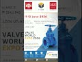 YCUBE Presents YES VALVES | Valve World Expo India 2026 | 13 Days To Go