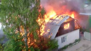 видео: Пожар, Кострома 2.06.16. картинка: Пожар, Кострома 2.06.16.