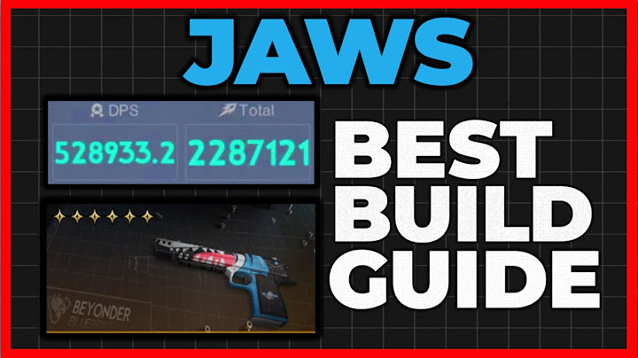 JAWS BUFFED! BEST JAWS BUILD GUIDE FOR ENDGAME PVE - ONCE HUMAN