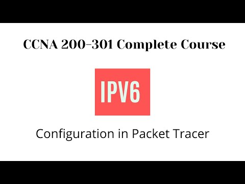 IPv6 Address Configuration in Packet Tracer using Unique Local Unicast