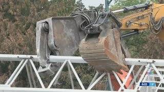 Removal of collapsed crane underway in Vancouver weeks after massive fire