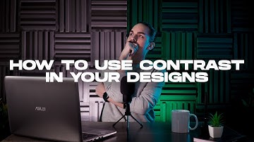 How To Use Contrast In Your Designs | The 5 Types Of Contrast In Graphic Design | Designer Fourteen