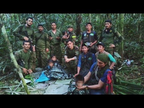 How four young siblings survived alone in the Columbian jungle for 40 days