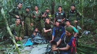 How four young siblings survived alone in the Columbian jungle for 40 days