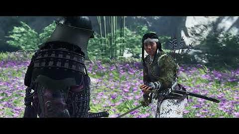 Story and Duel at Tadayoris Rest (Lethal+ difficulty) - Ghost of Tsushima