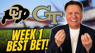BEST CFB Week 1 PICKS! Colorado vs Georgia Tech Predictions | Thursday College Football