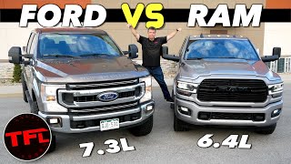 Ram HD or Ford Super Duty: I Pick My Favorite Gas V8 Heavy Weight Truck