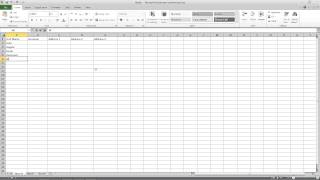 Creating Data Source in Excel Profile