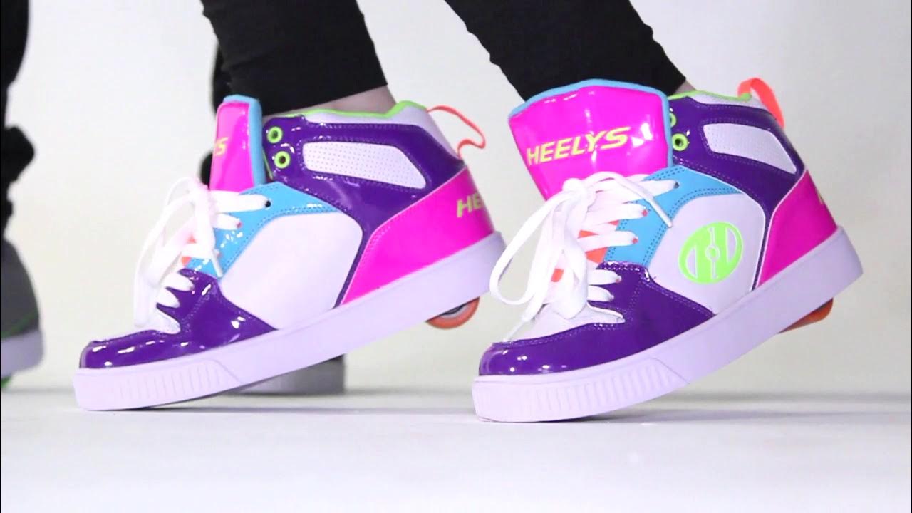 Como con zapatillas con ruedas Heelys -