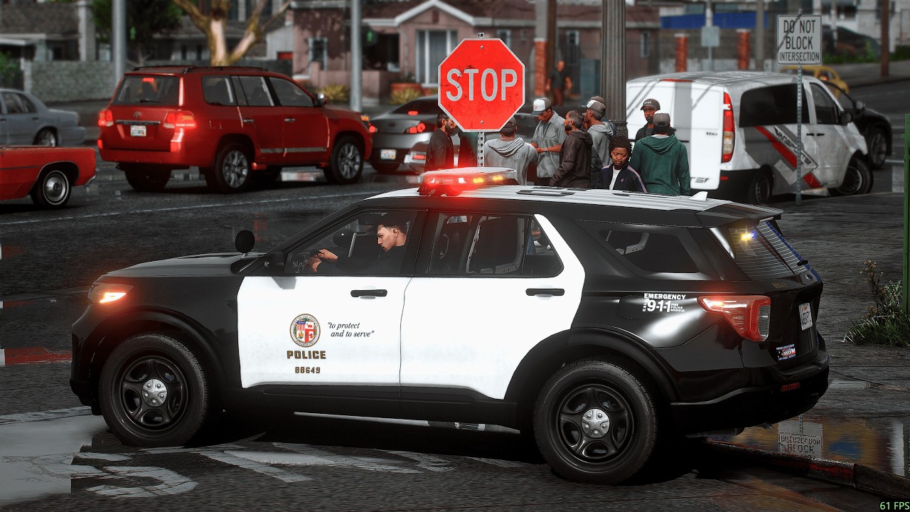 GTA 5 LSPDFR City Patrol Gameplay | Realistic Police Mod Patrol in Los Santos (Ultra Graphics)