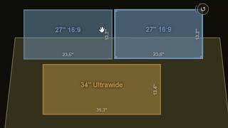 Ultrawide vs Two Regular Monitors (Size & Setup Comparison)