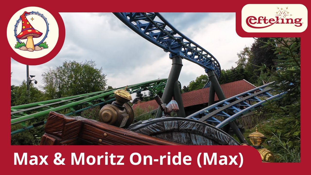 Efteling Max&Moritz On-ride Max (Blauw)